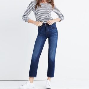 Madewell Cruiser Straight Jeans 24